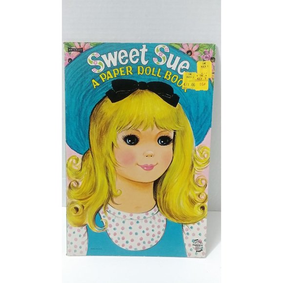 Vintage Artcraft Sweet Sue Uncut Paper Doll Book - Picture 2 of 8